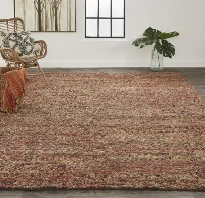 Berkeley 0821F Brown/Orange/Red 5' x 8' Rug