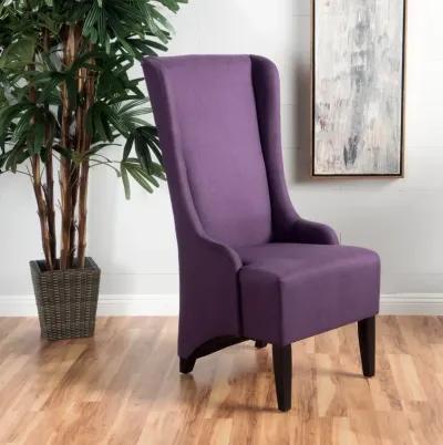 Merax Contemporary High Back Upholstered Dining Chair