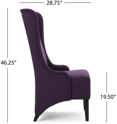 Merax Contemporary High Back Upholstered Dining Chair