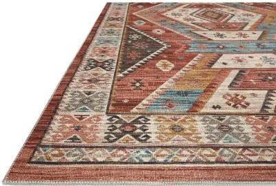 Zion ZIO05 Red/Multi 8'6" x 11'6" Rug