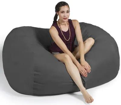 Jaxx 5.5 Foot Lounger Bean Bag Loveseat