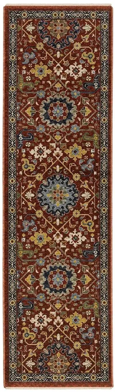 Aberdeen 6'7" x 9'6" Red Rug