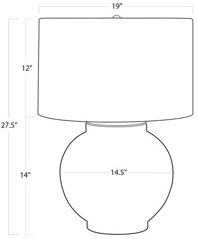 Deacon Ceramic Table Lamp