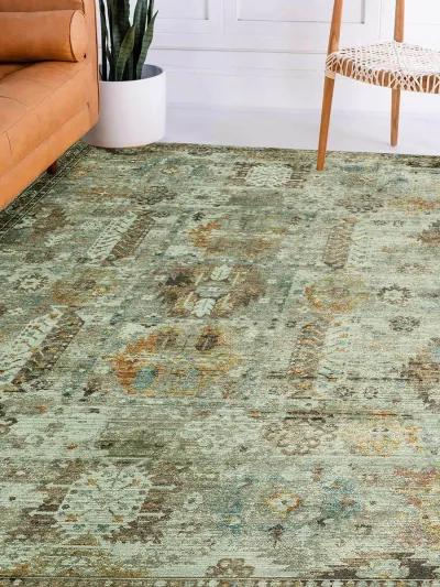 Lomita LO1 Green 20" x 30" Rug