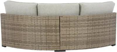 Calworth Curved Loveseat