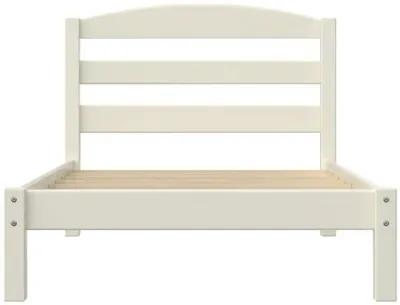 DHP Braylon Twin Bed, White