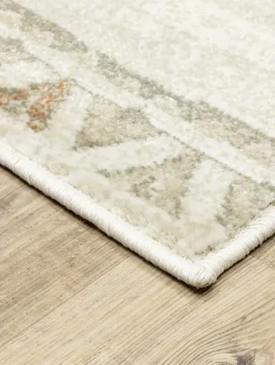 Georgia 1'10" x 7'6" Ivory Rug