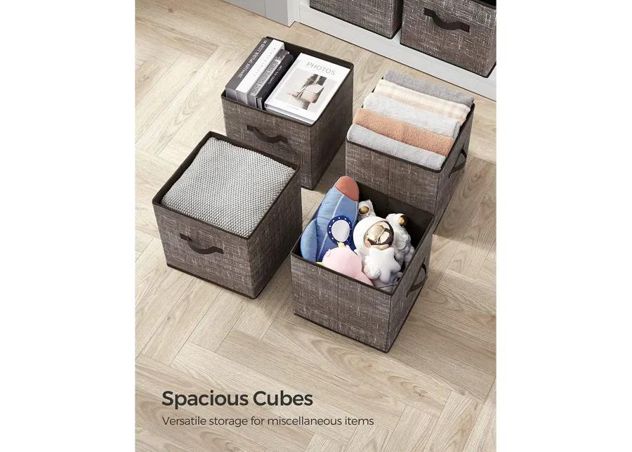 Non-Woven Fabric Storage Cubes with Double Handles