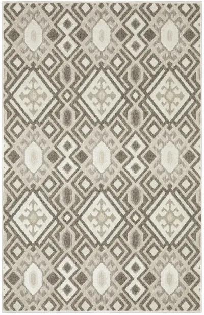 Tangier 3'3" x 5' Brown Rug