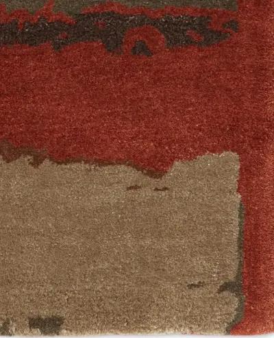 Genesis Juna Red 5' x 8' Rug