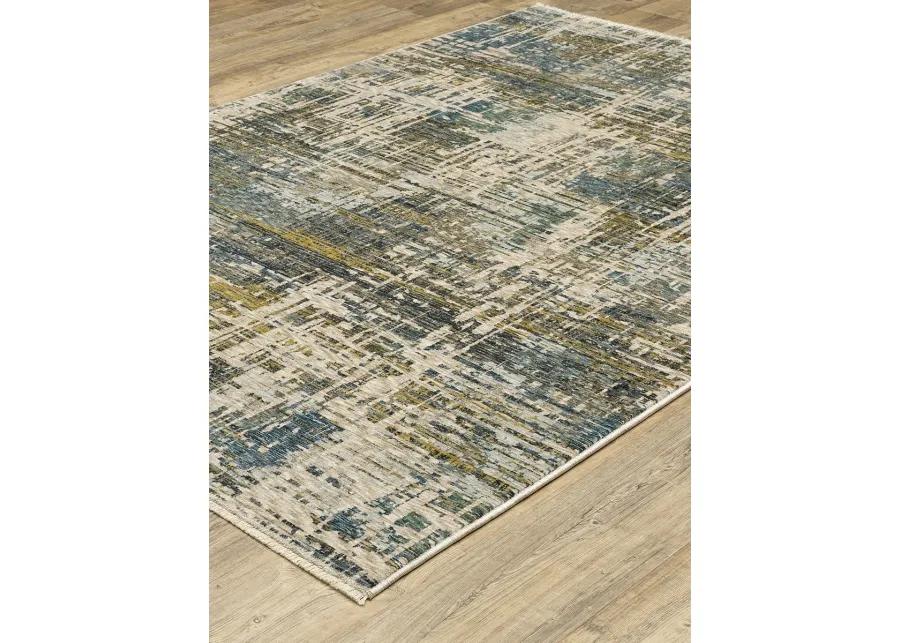 Hayden 9'10" x 12'10" Blue Rug