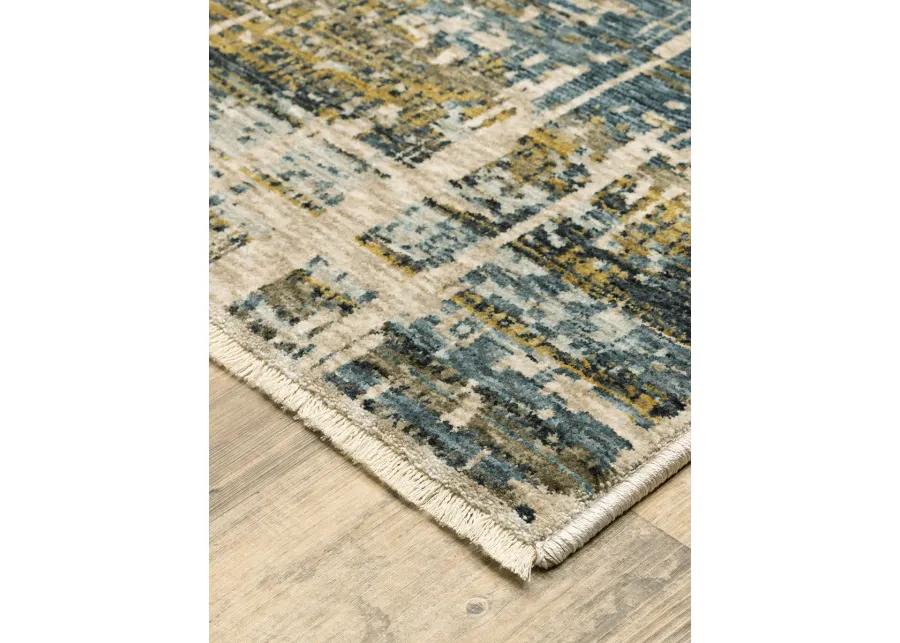 Hayden 9'10" x 12'10" Blue Rug