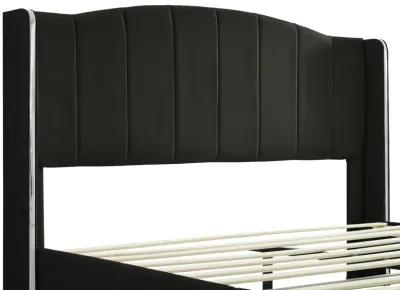 Merax PU Leather Upholstered Platform Bed