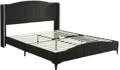 Merax PU Leather Upholstered Platform Bed