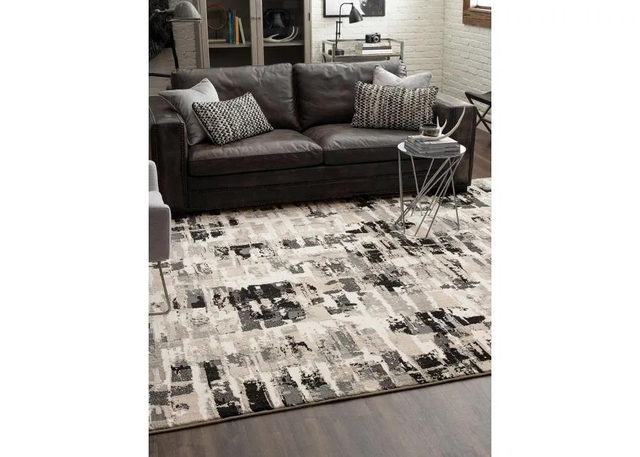 Vanguard by Drew & Jonathan Home Provenance Soot 2' 4" X 7' 10" Rug