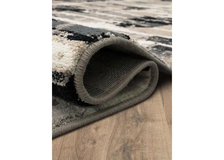 Vanguard by Drew & Jonathan Home Provenance Soot 2' 4" X 7' 10" Rug