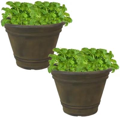 Franklin Outdoor Flower Pot Planter - 3-Pack