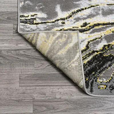 Swirl Marbled Abstract Area Rug