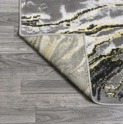 Swirl Marbled Abstract Area Rug