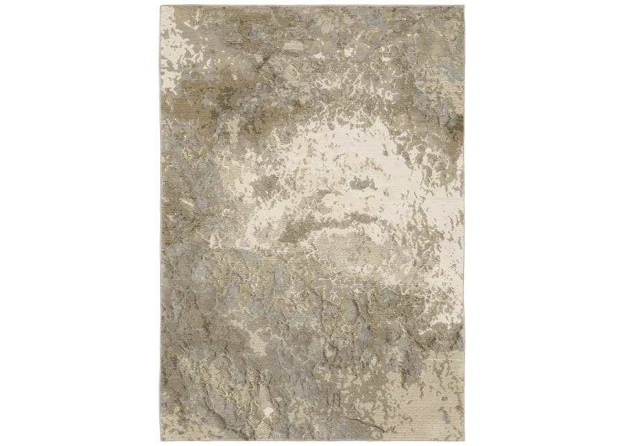 Evolution 5'3" x 7'3" Beige Rug