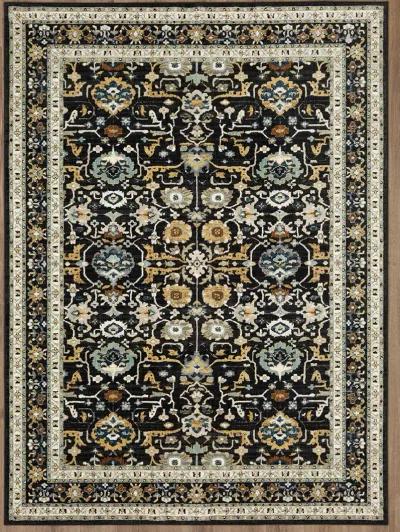 Zephyr Amphora Black 5' 3" X 7' 10" Rug