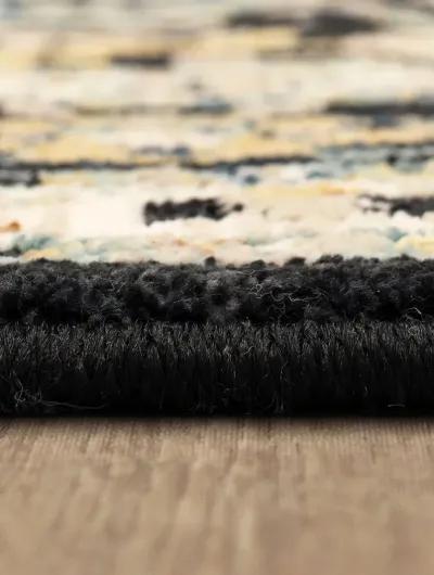 Zephyr Amphora Black 5' 3" X 7' 10" Rug