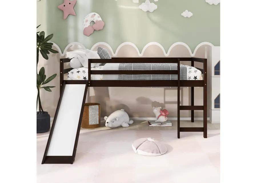 Merax Loft Bed with Slide