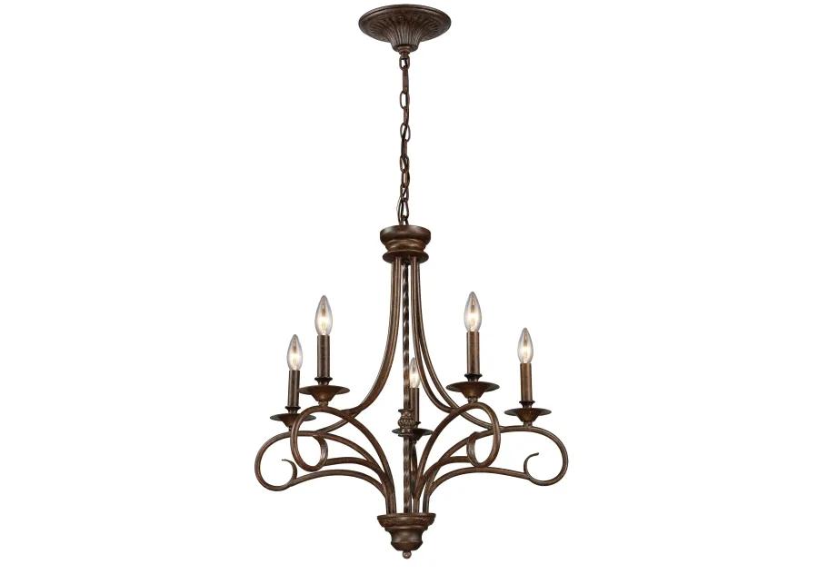 Gloucester 24'' Wide 5-Light Chandelier