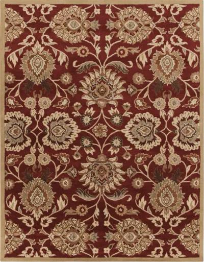 Caesar CAE-1192 8' x 11' Red Rug