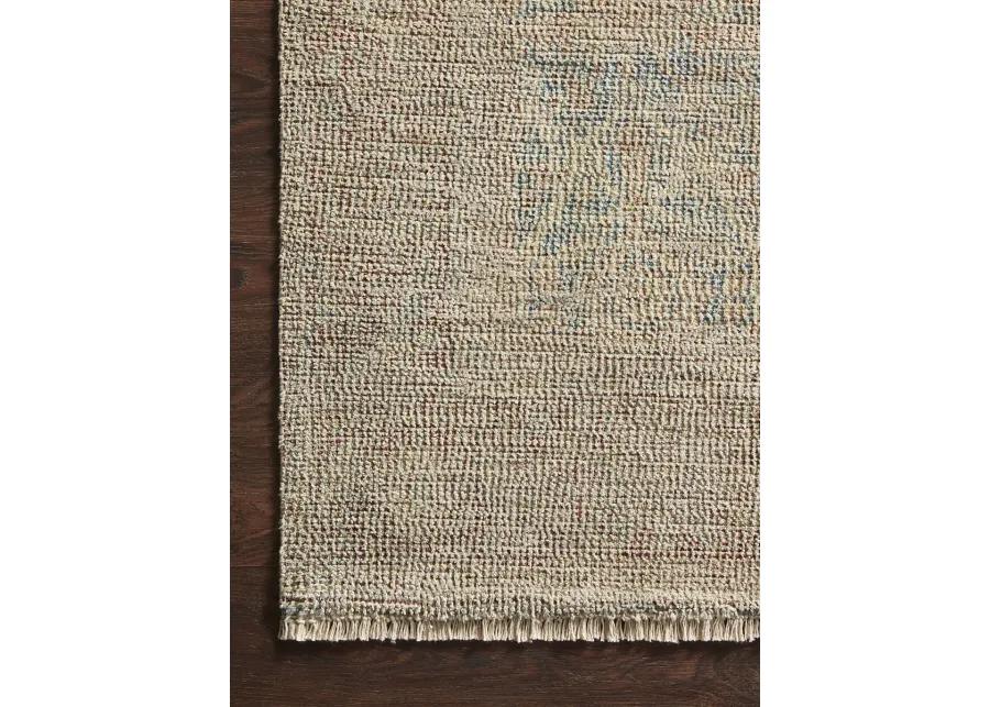 Priya PRY06 Denim/Rust 2'3" x 3'9" Rug