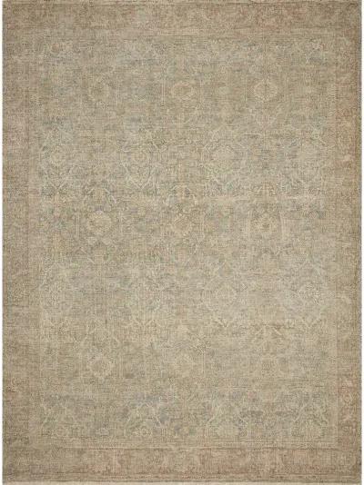 Priya PRY06 Denim/Rust 2'3" x 3'9" Rug