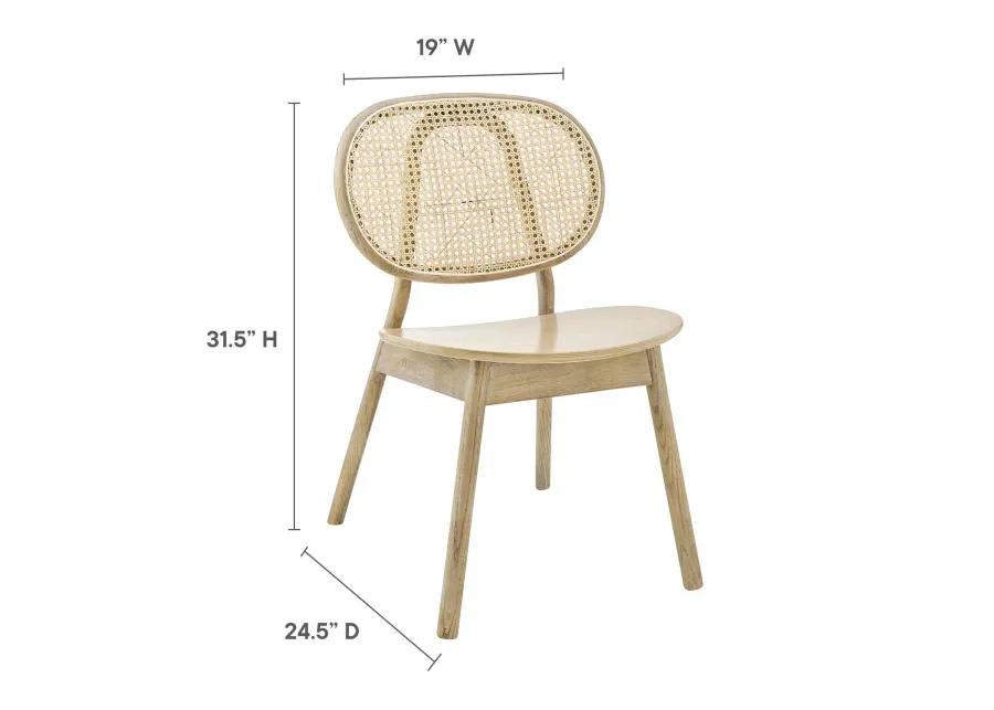 Malina Wood Dining Side Chair Set of 2