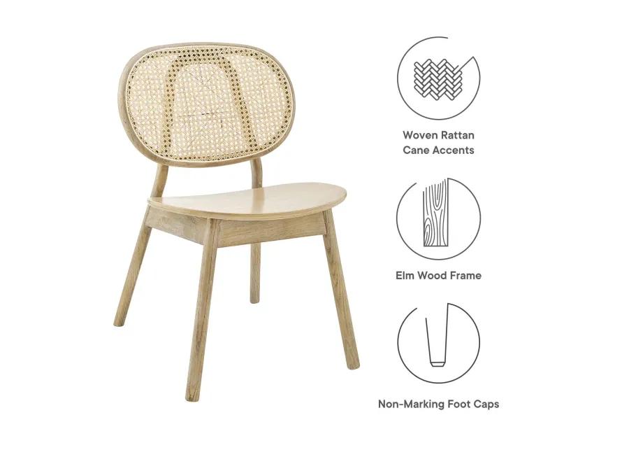 Malina Wood Dining Side Chair Set of 2