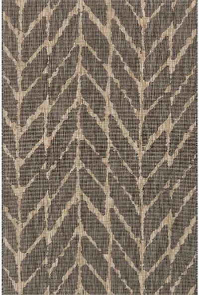 Isle IE02 Charcoal/Mocha 2'2" x 3'9" Rug