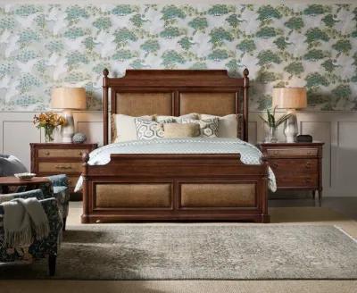 Charleston King Panel Bed