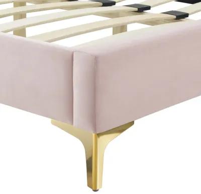 Modway - Phillipa Performance Velvet King Platform Bed