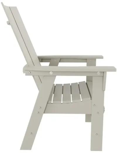 WestinTrends Outdoor Patio Modern Adirondack Dining Chair