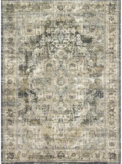 James Natural/Fog 9'6" x 13' Rug by Magnolia Home by Joanna Gaines