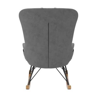 Robbie Rocker Accent Chair with Storage Pockets