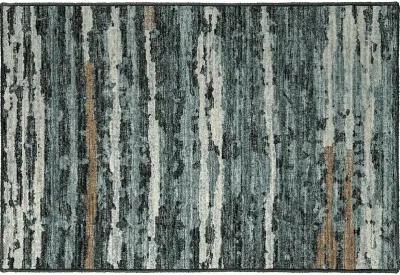 Brisbane BR4 Midnight 20" x 30" Rug