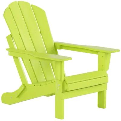 WestinTrends Outdoor Patio Folding Adirondack Chair