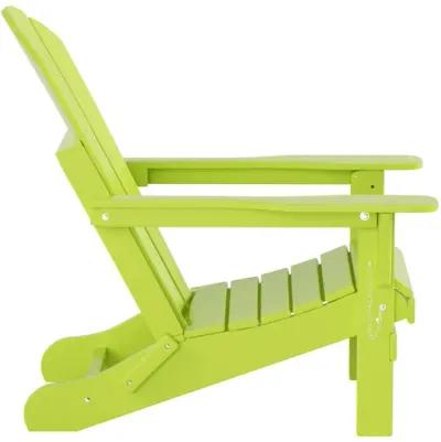 WestinTrends Outdoor Patio Folding Adirondack Chair