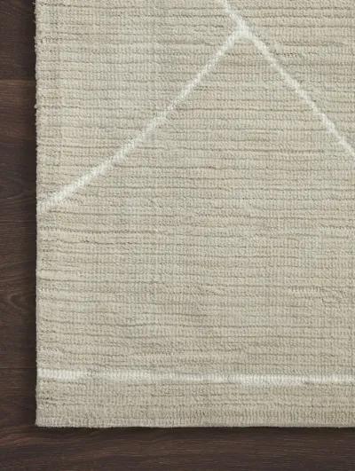 Logan Oatmeal/White 9'3" x 13' Rug