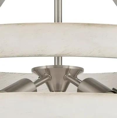 Brigantine 24'' Wide 5-Light White Chandelier