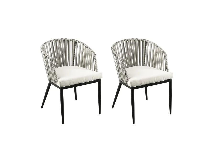 Gibson Pair Outdoor Chairs