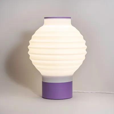 Asian Lantern Vintage Traditional Plant-Based PLA 3D Printed Dimmable LED Table Lamp