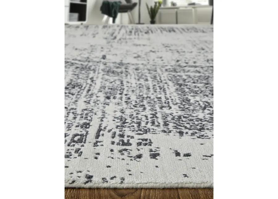 Coda 8928F 10' x 14' Black/White Rug