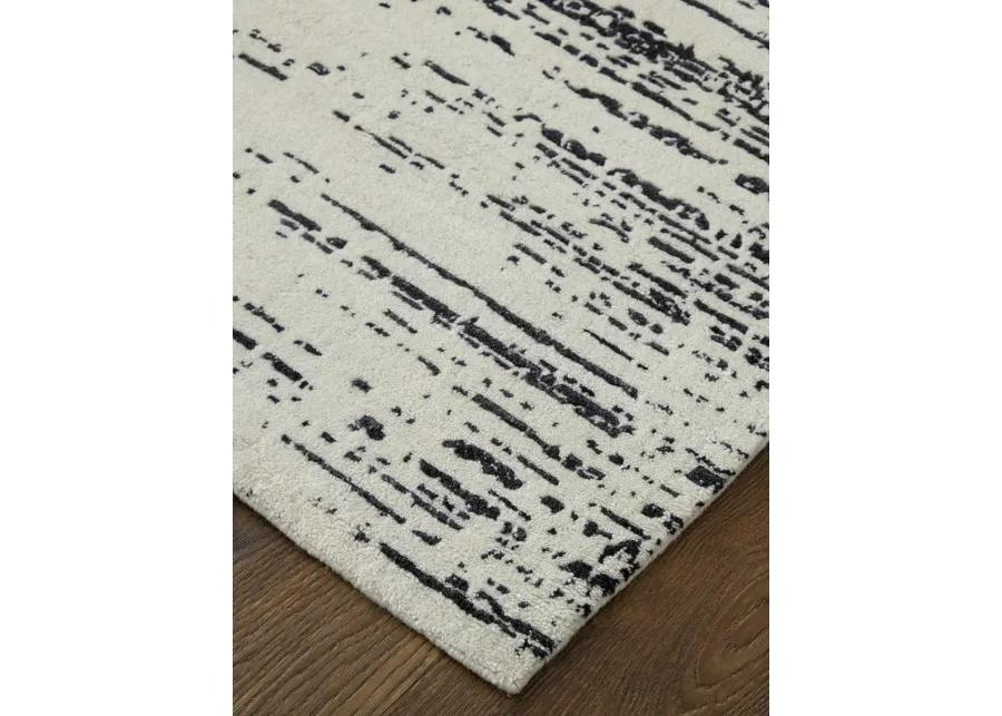 Coda 8928F 10' x 14' Black/White Rug