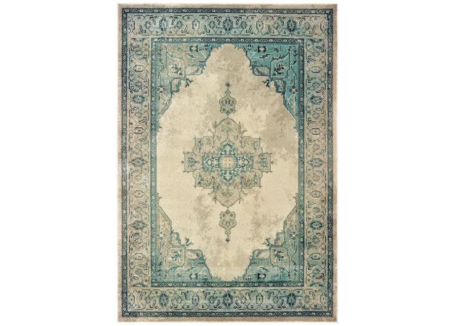 Raleigh 3'10" x 5'5" Ivory Rug