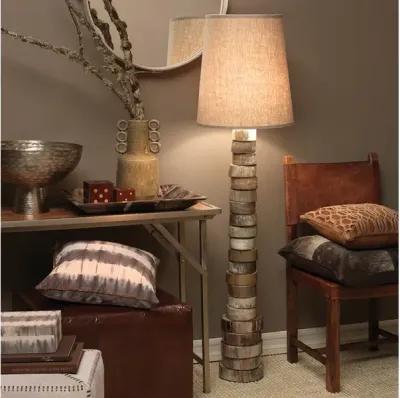 Stacked Horn Floor Lamp